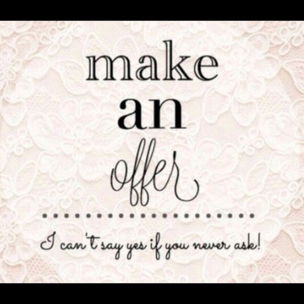 All REASONABLE OFFERS ACCEPTED